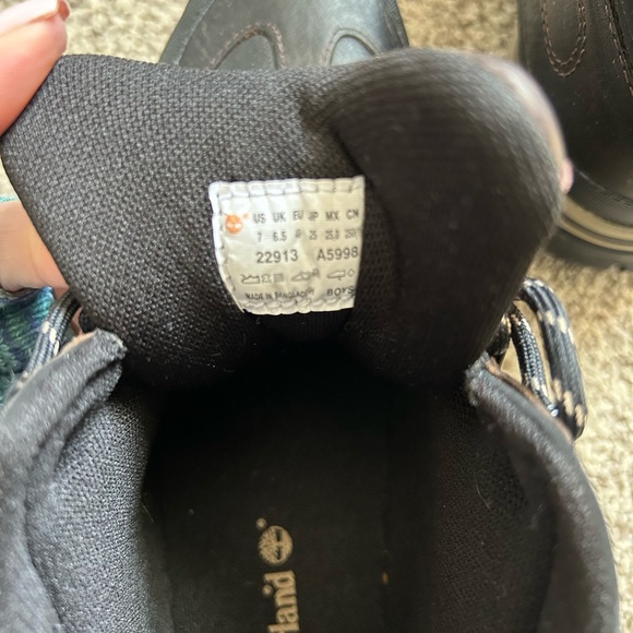 Timberland leather hiking boots - Picture 7 of 8